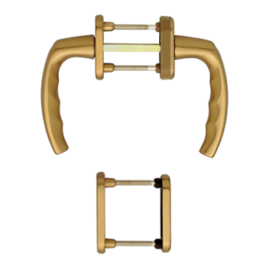 Hoppe atlanta aluminyum bronz renk kapı kolu