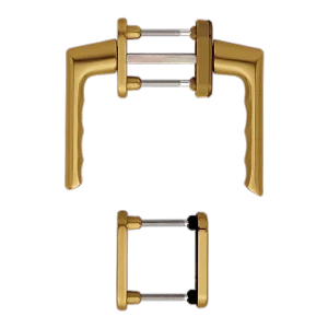 Hoppe brest aluminyum bronz renk kapı kolu