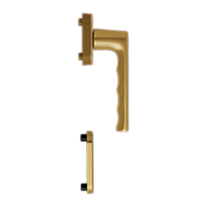 Hoppe hamburg aluminyum bronz renk kapı kolu