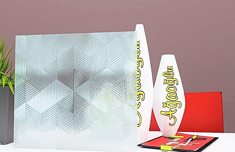Puzzle Dekoratif Buzlu Cam