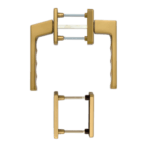Hoppe toulon aluminyum bronz renk kapı kolu