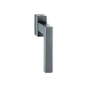 Hoppe toulon aluminyum mat siyah renk pencere kolu