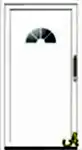 Flat PVC kapı paneli Agaoglu Egepen Deceuninck Gealan PVC pencere kapi sistemleri