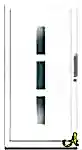 Flat PVC kapı paneli Agaoglu Egepen Deceuninck Gealan PVC pencere kapi sistemleri