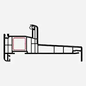 Fransiz Monoblok Kasa Profili Agaoglu Egepen Deceuninck Gealan PVC pencere kapi sistemleri