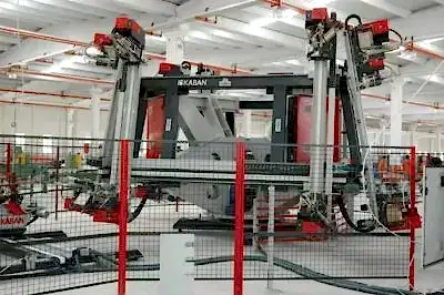 İletişim pvc kaynak robotu Agaoglu Fabrika iç Gorunum WinLIFE Gealan Pvc Pencere Kapi Sistemleri