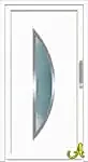 Inox PVC kapı paneli Agaoglu Egepen Deceuninck Gealan PVC pencere kapi sistemleri