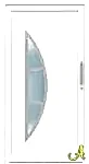 Inox PVC kapı paneli Agaoglu Egepen Deceuninck Gealan PVC pencere kapi sistemleri