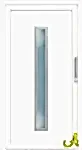 Modern PVC kapı paneli Agaoglu Egepen Deceuninck Gealan PVC pencere kapi sistemleri