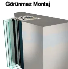 Kubus gorunmez uygulama pencere cam pencerede yenilik Agaoglu Egepen Deceuninck Gealan PVC pencere kapi sistemleri