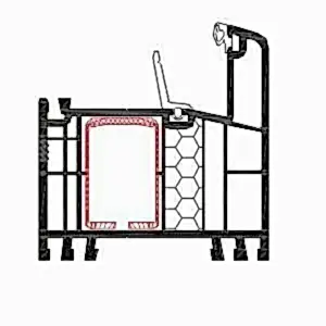 L Kasa Pvc Pencere Profili Agaoglu Egepen Deceuninck Gealan PVC pencere kapi sistemleri