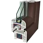 Marrone Ral 8017 Folyo Kaplama Agaoglu WinLIFE Gealan Pvc Pencere Kapi Sistemleri