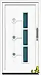 Modern PVC kapı paneli Agaoglu Egepen Deceuninck Gealan PVC pencere kapi sistemleri