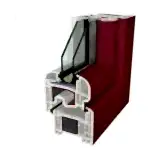 Ral3011 Folyo Kaplama Acrylcolor Agaoglu WinLIFE Gealan Pvc Pencere Kapi Sistemleri