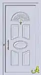 Retro PVC kapı paneli Agaoglu egepen deceuninck gealan PVC pencere kapi sistemleri