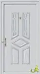 Retro PVC kapı paneli Agaoglu egepen deceuninck gealan PVC pencere kapi sistemleri