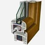 Rovere dorato Folyo Kaplama Agaoglu WinLIFE Gealan Pvc Pencere Kapi Sistemleri