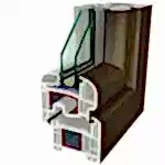 Rovere moro Folyo Kaplama Agaoglu WinLIFE Gealan Pvc Pencere Kapi Sistemleri
