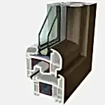 Rovere rustico Folyo Kaplama Agaoglu WinLIFE Gealan Pvc Pencere Kapi Sistemleri