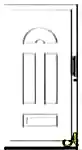 Thermo PVC kapı paneli Agaoglu egepen deceuninck gealan PVC pencere kapi sistemleri