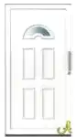 Thermo PVC kapı paneli Agaoglu egepen deceuninck gealan PVC pencere kapi sistemleri