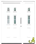 Thermo PVC kapı paneli Agaoglu egepen deceuninck gealan PVC pencere kapi sistemleri