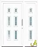 Thermo PVC kapı paneli Agaoglu egepen deceuninck gealan PVC pencere kapi sistemleri