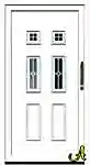 Thermo inox PVC kapı paneli Agaoglu egepen deceuninck gealan PVC pencere kapi sistemleri